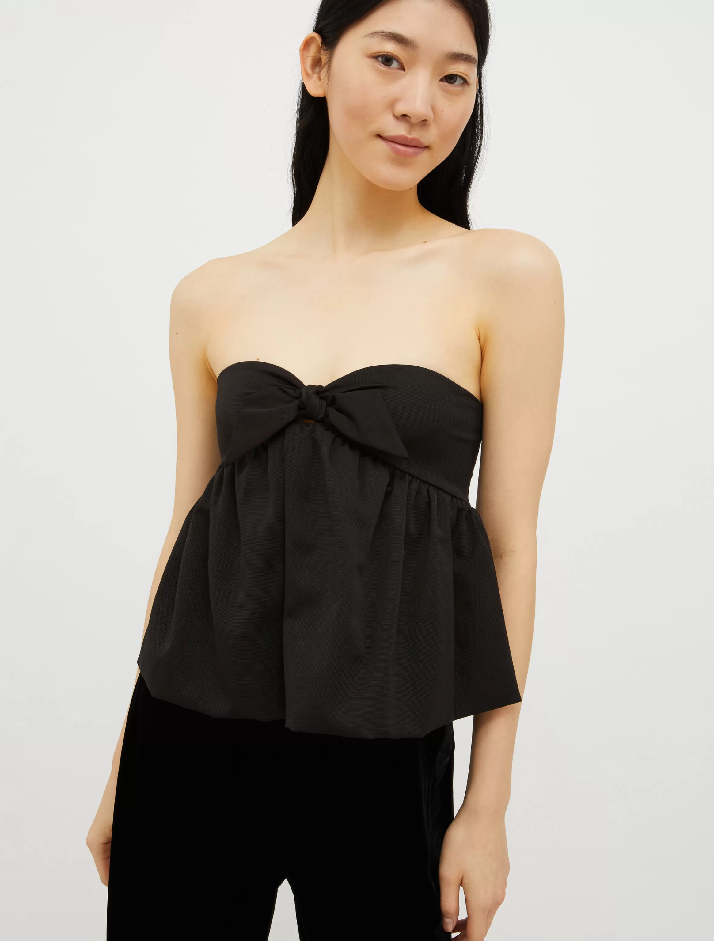 Bustier bow-embellished top*Max&Co Online
