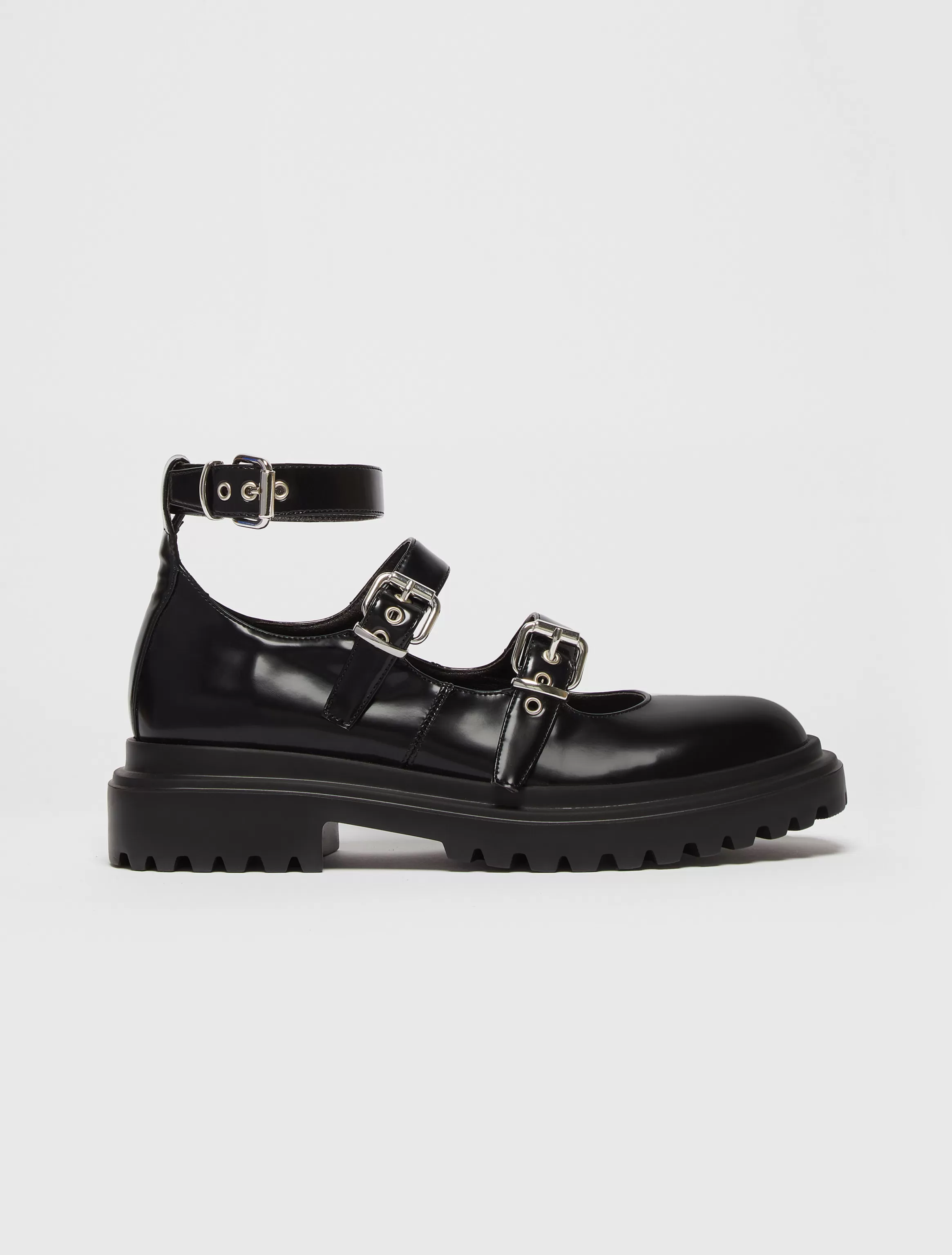 Combat ballet shoes*Max&Co Flash Sale