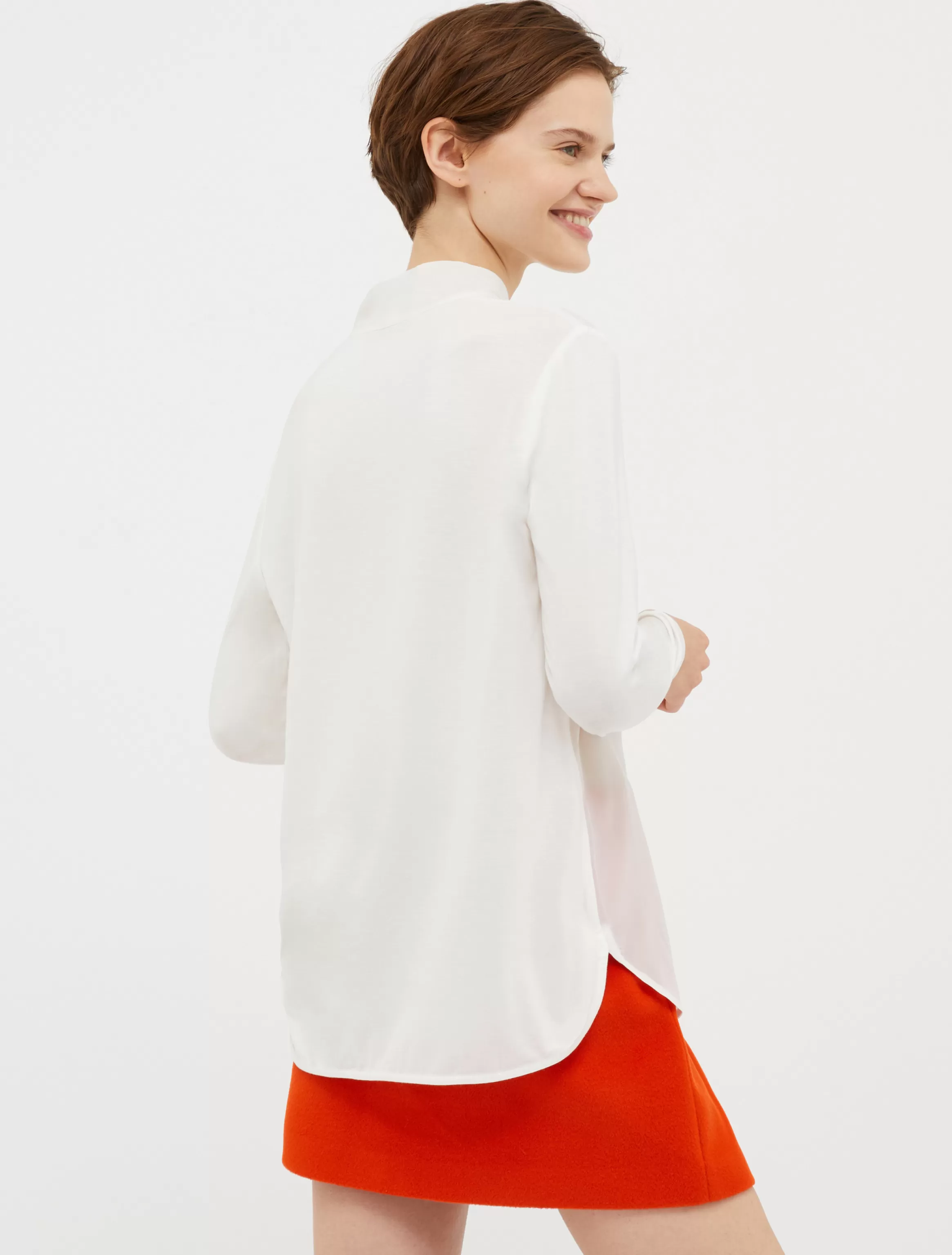 Jersey and silk blouse*Max&Co Online
